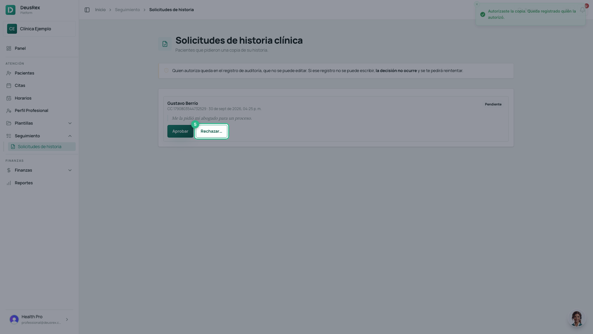 Paso 5